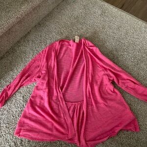 Pink Cardigan